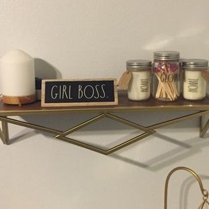 DUNN girl boss sign